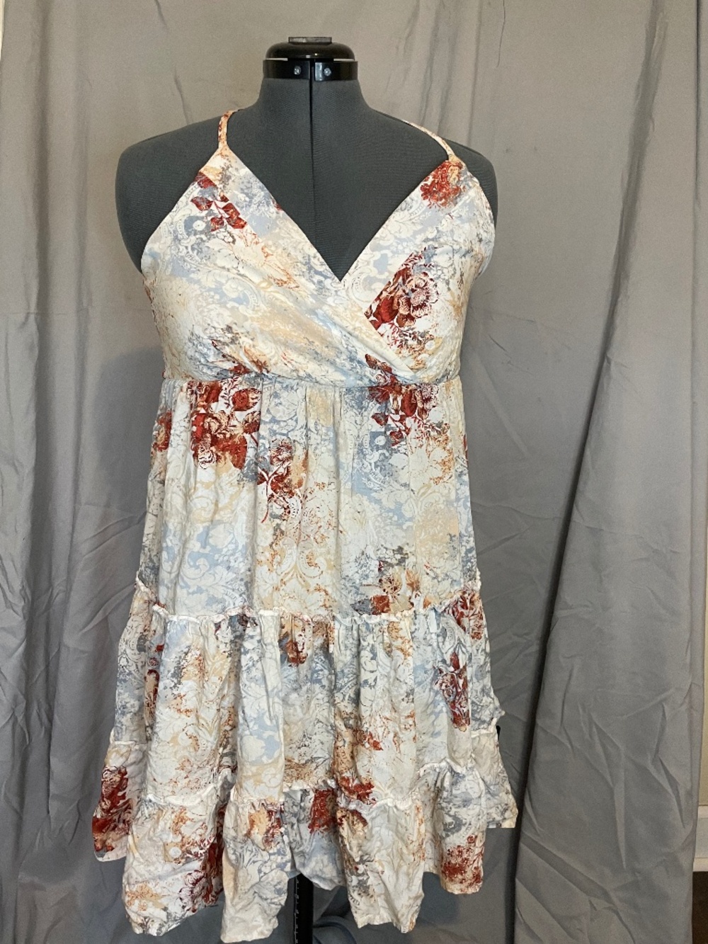Patterned summer dress